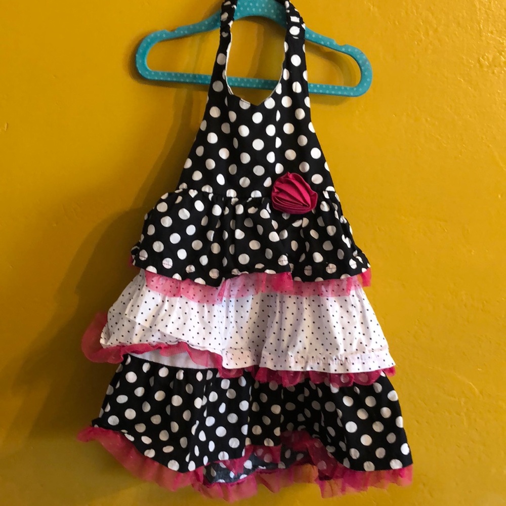 Penelope Mack tiered halter dress